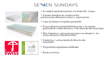 Colchones ortopédicos Seven Sundays
