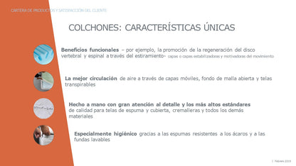 Colchones ortopédicos Seven Sundays